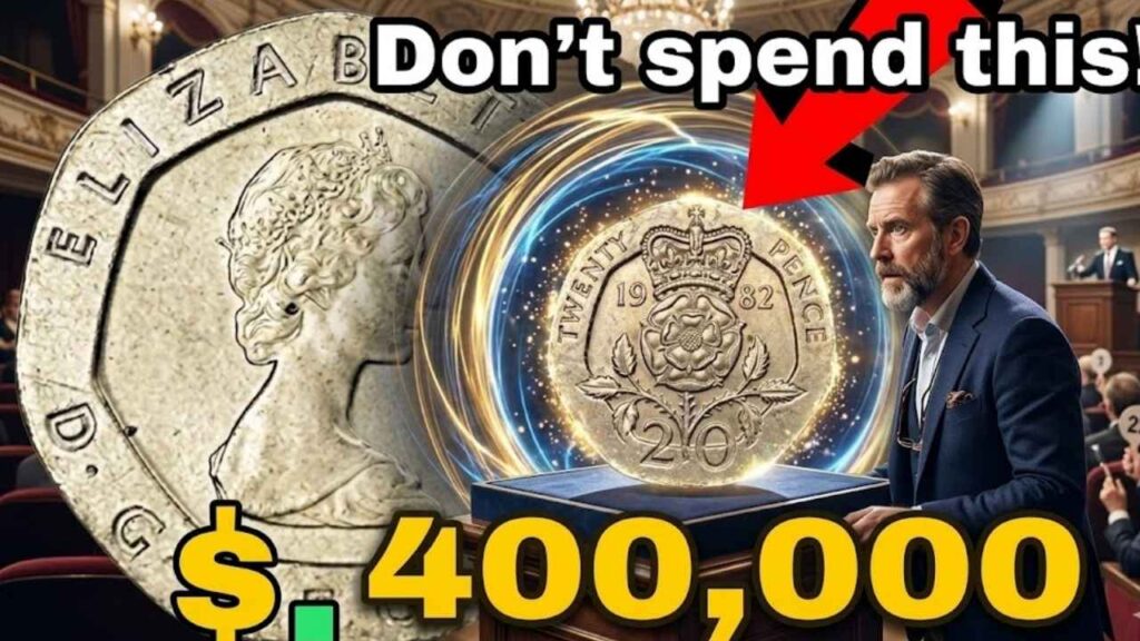 1982 UK 20 Pence Coin Value – Rare Twenty Pence Worth Up to $400,000
