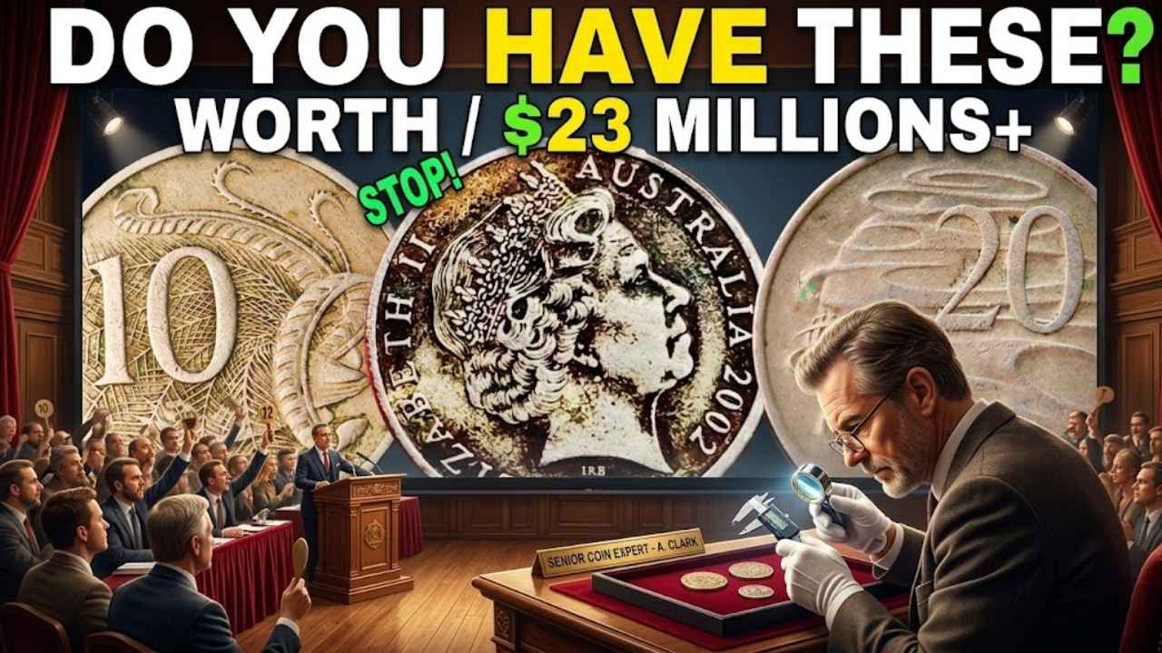 Rare Australian 10c & 20c Coins Worth Millions – Valuable Old Coins to Collect